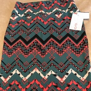 LuLaRoe small Cassie Aztec pencil skirt